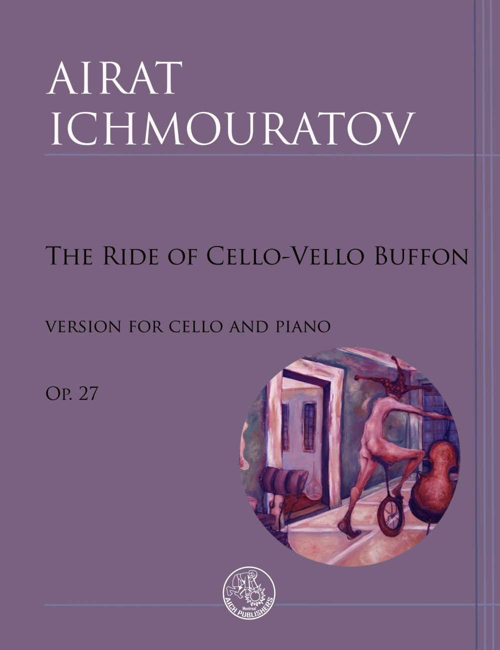 The Ride of the "Cello-Vello" Buffon for Cello and Orchestra, Op.27 (version with piano) - Downloadable PDF - Image 2