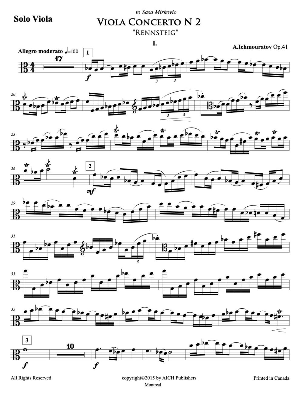 Viola Concerto N2 "Rennsteig" Op.41 - Downloadable PDF - Image 3