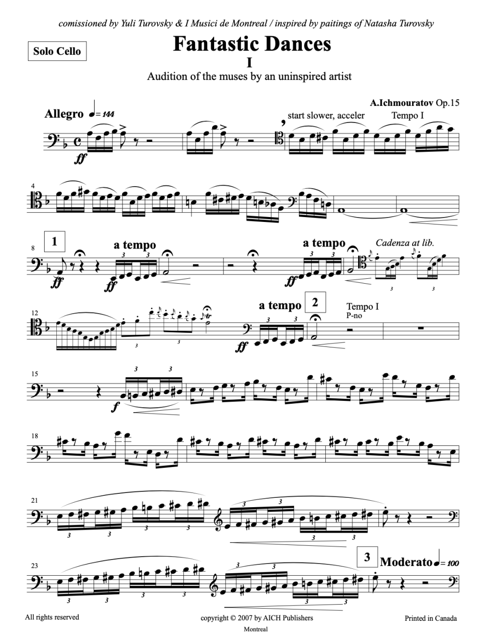 Fantastic Dances  Op.15 - Downloadable PDF - Image 3
