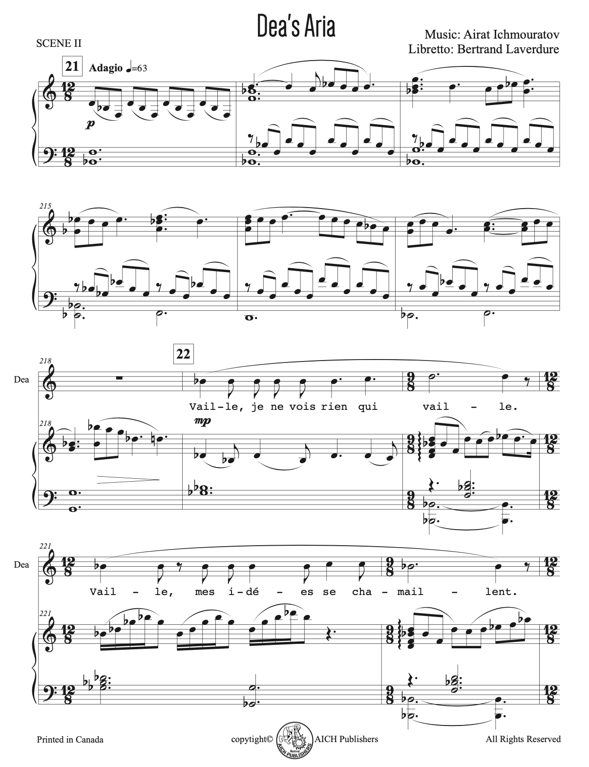 Dea's Aria - Soprano - from Opera "The Man Who Laughs" - Image 2