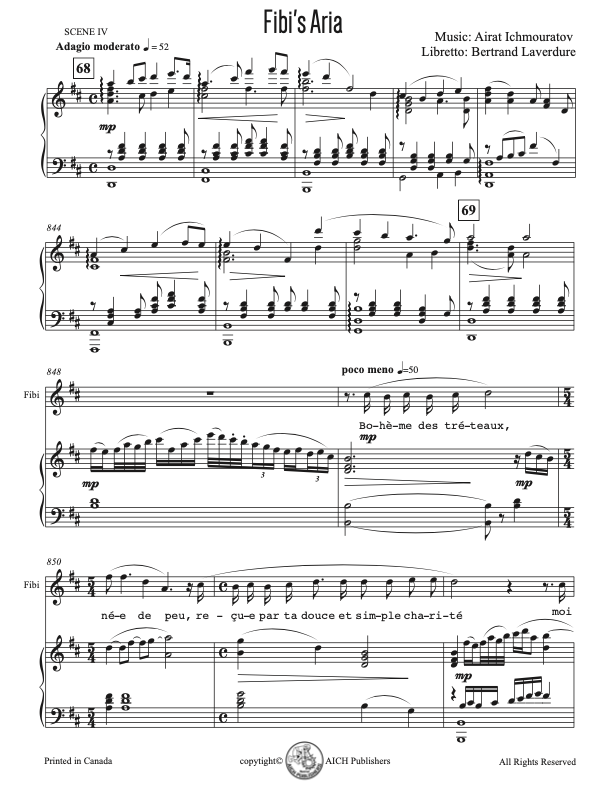 Fibi's Aria - Soprano - from Opera "The Man Who Laughs" - Image 2